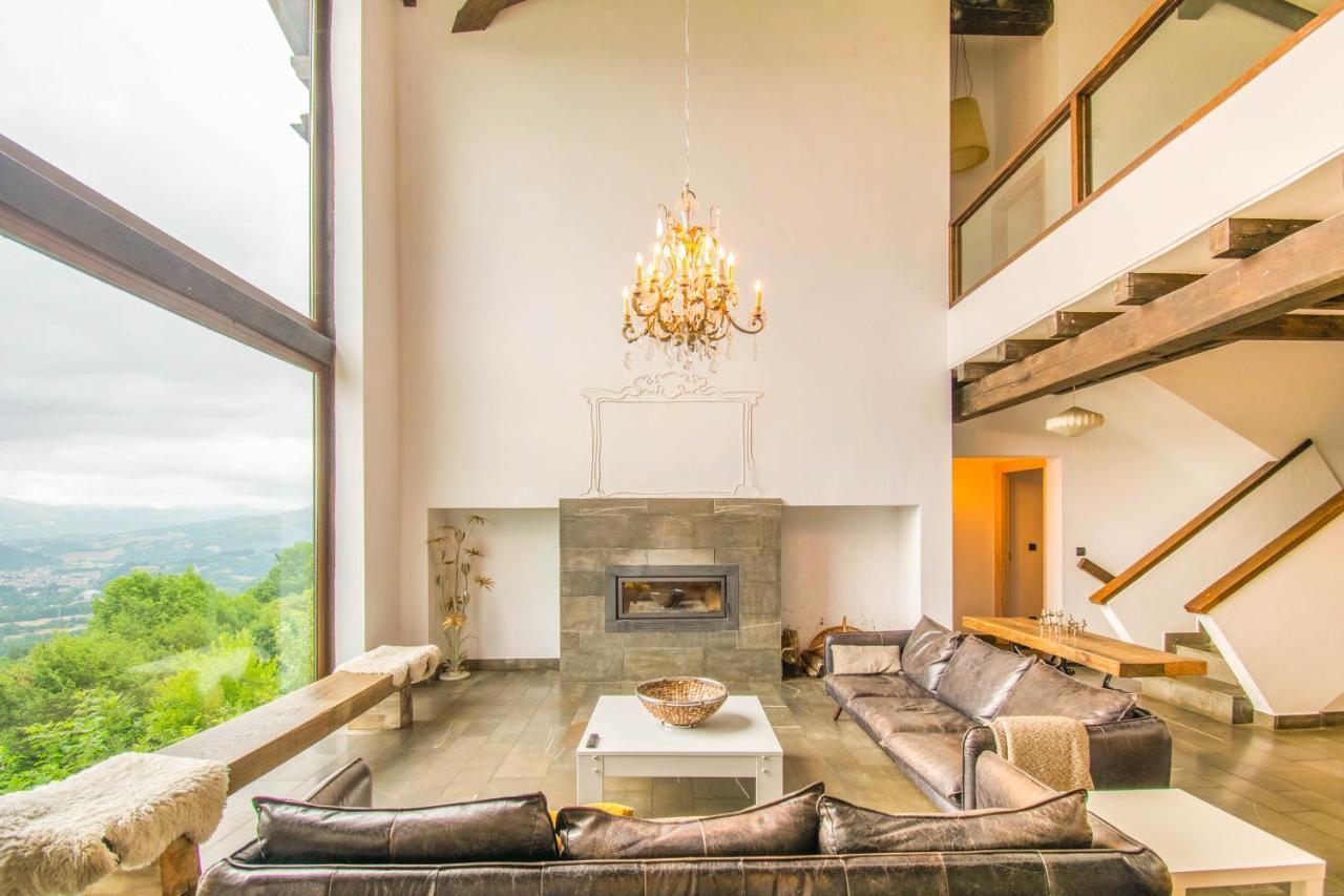 Behin Batean, Espectacular Casa Rural En Pleno Corazon Del Valle Baztan Ziga Exterior photo