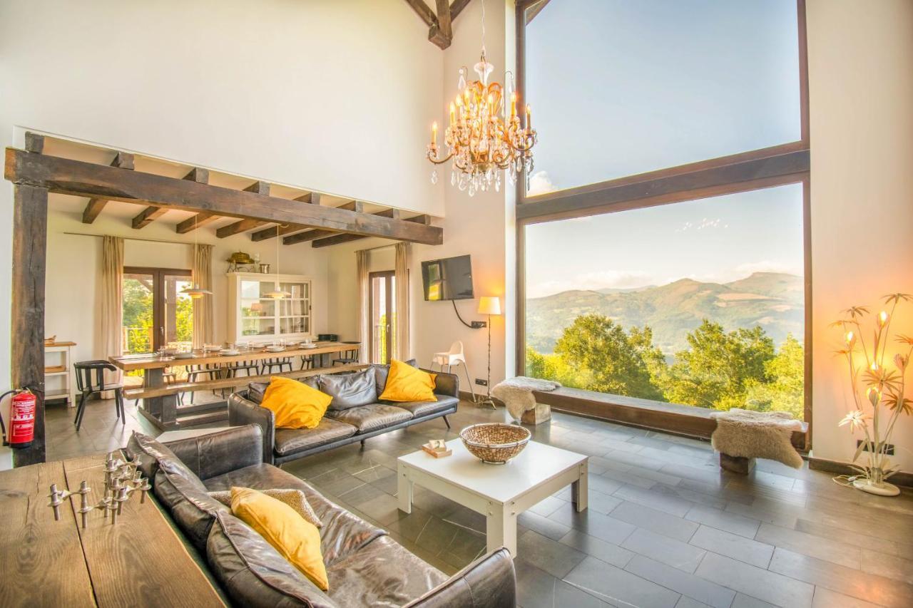 Behin Batean, Espectacular Casa Rural En Pleno Corazon Del Valle Baztan Ziga Exterior photo