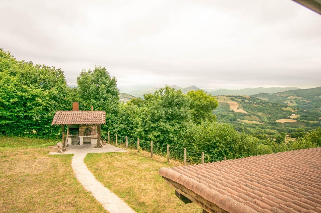 Behin Batean, Espectacular Casa Rural En Pleno Corazon Del Valle Baztan Ziga Exterior photo