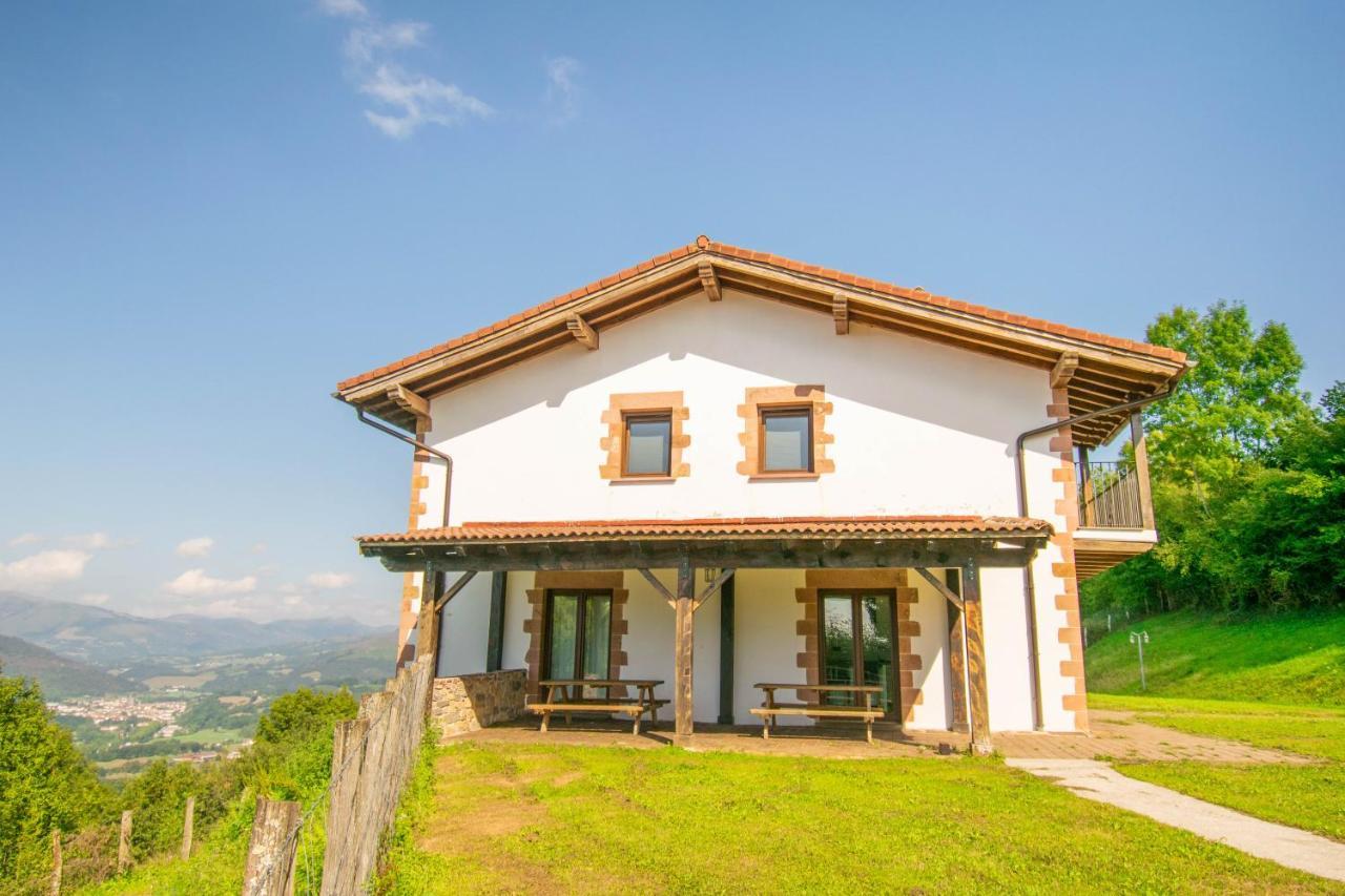 Behin Batean, Espectacular Casa Rural En Pleno Corazon Del Valle Baztan Ziga Exterior photo