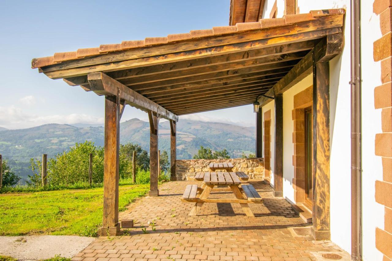 Behin Batean, Espectacular Casa Rural En Pleno Corazon Del Valle Baztan Ziga Exterior photo
