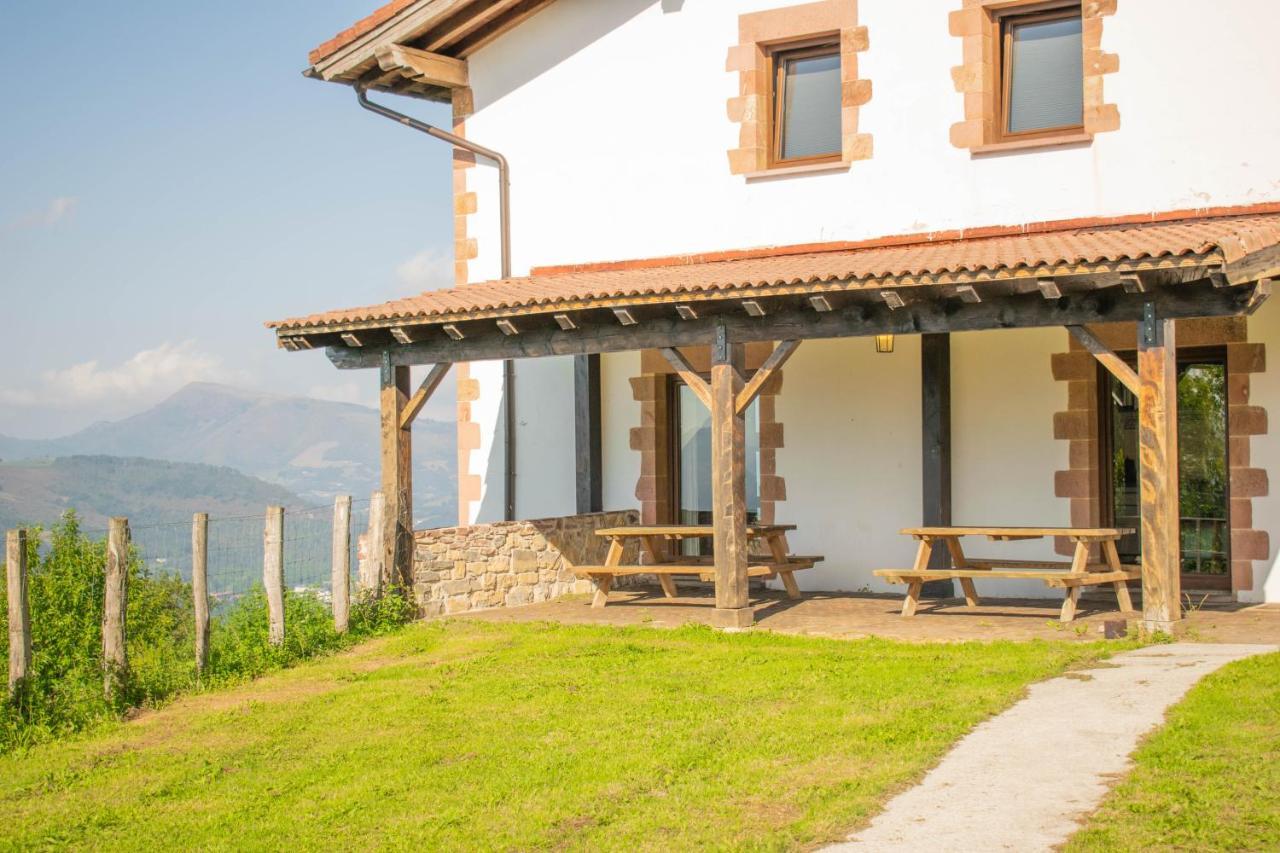 Behin Batean, Espectacular Casa Rural En Pleno Corazon Del Valle Baztan Ziga Exterior photo